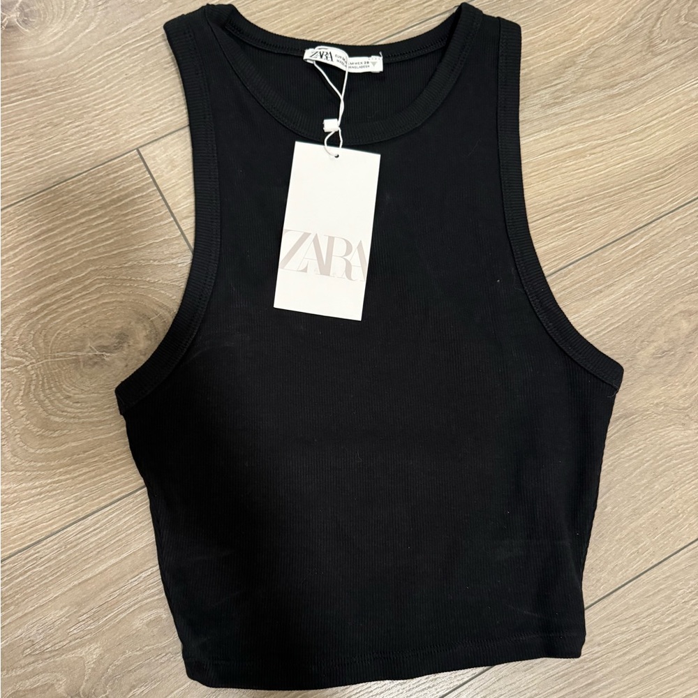 Zara Black Tank Top